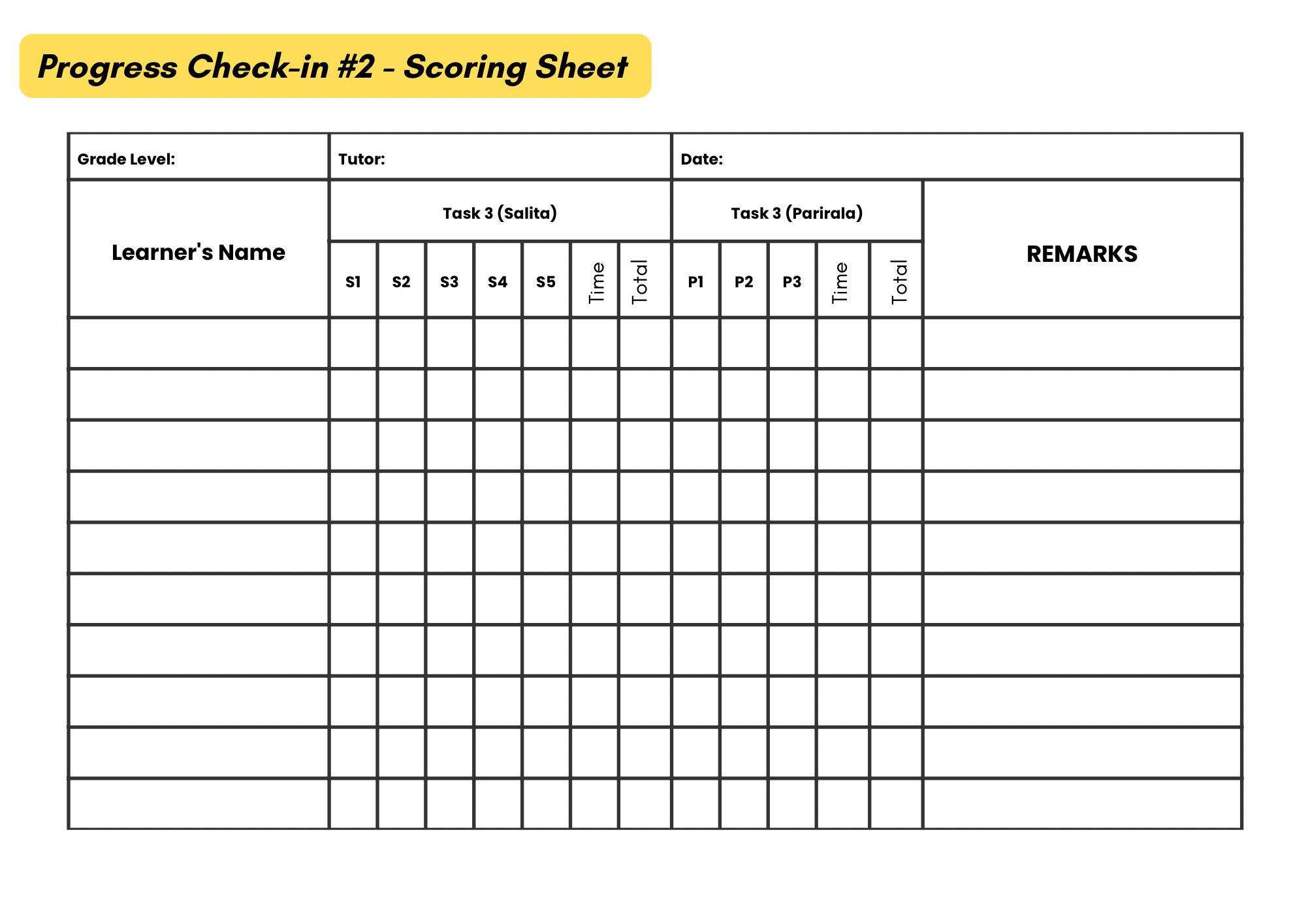 Teacher El Learning... - Teacher El Learning Materials