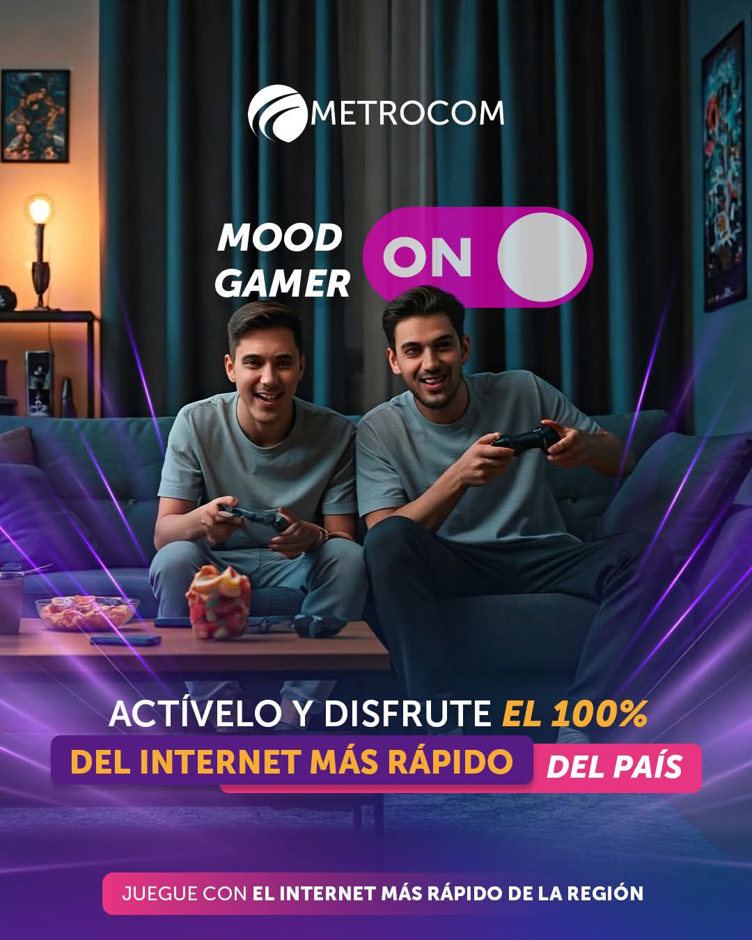 Metrocom Internet Fibra Óptica