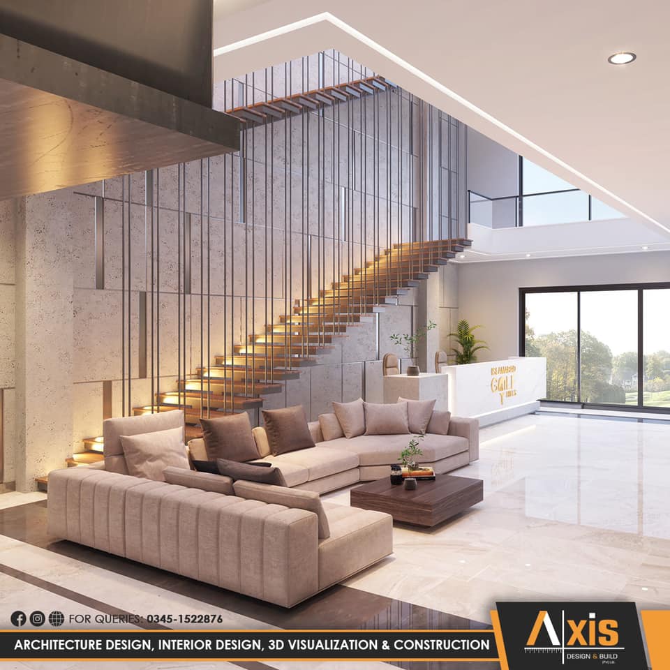 📍 Golf Hill Lobby Interior. For... - Axis Design & Build