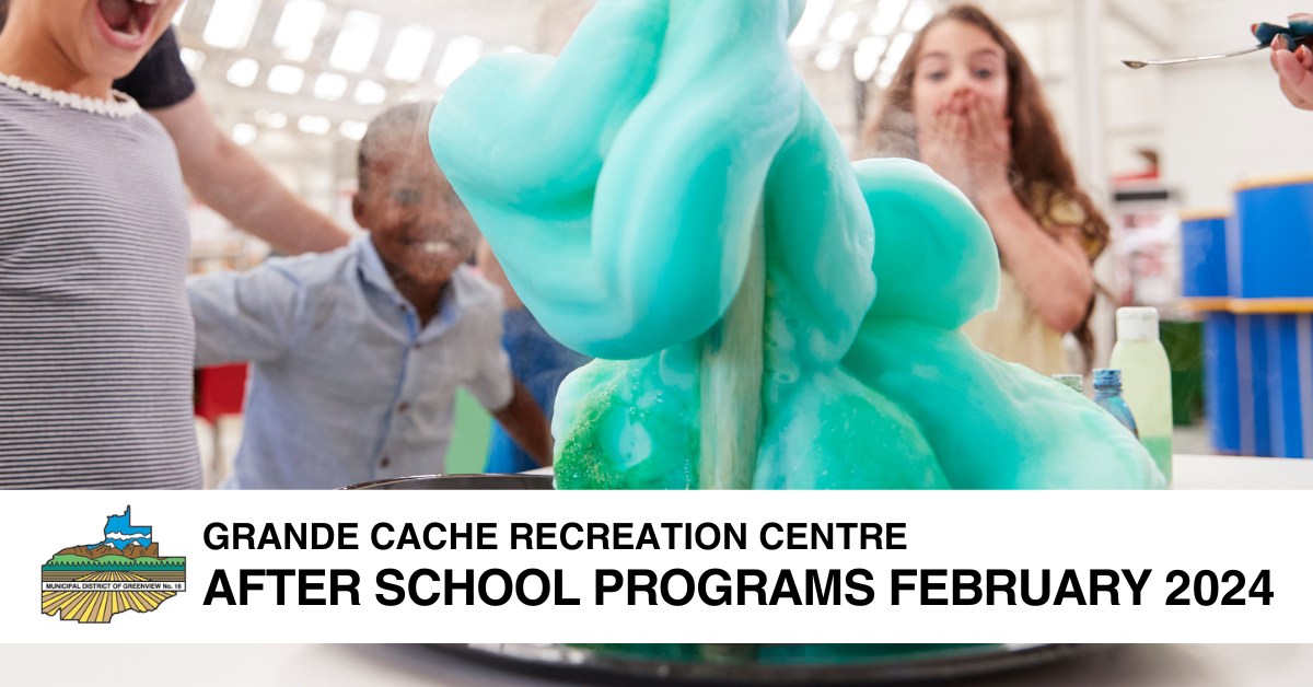 The February 2024 After School... - Grande Cache Recreation | Facebook