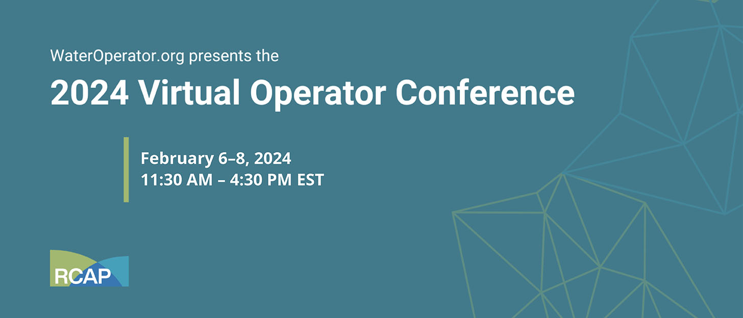 RCAP Solutions - #UpcomingWorkshop: WaterOperator.org and... | Facebook