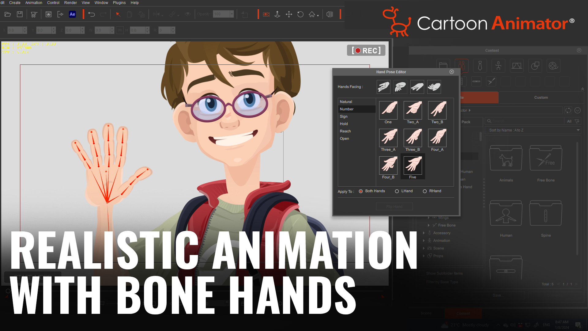 Garry - Create smooth animated hand gesturing for Cartoon Animator ...