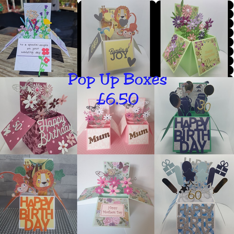 💜 Pop up Boxes 💜🩵🩷 I've made lots... - Vix Funky Designs | Facebook