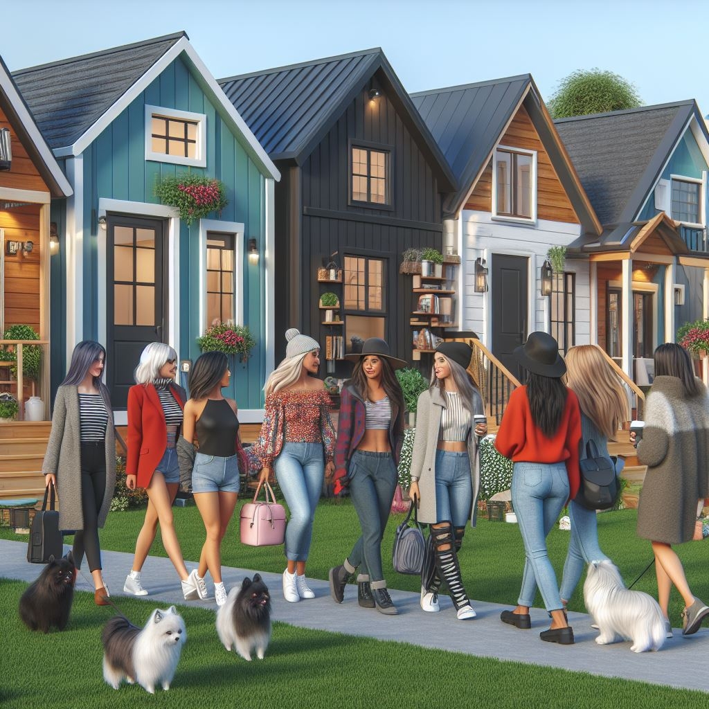 Curated visual reference: Visual Reference: Georgia S Private Eco Community