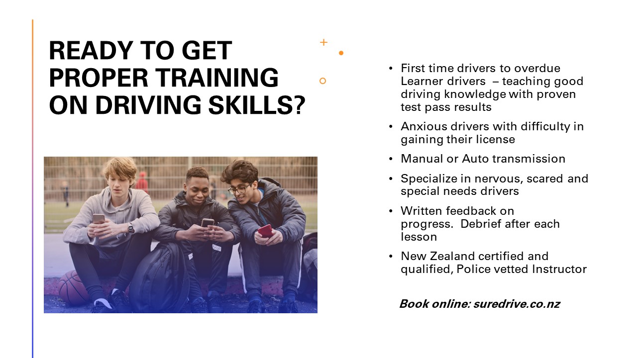 SureDrive Driving School | Masterton