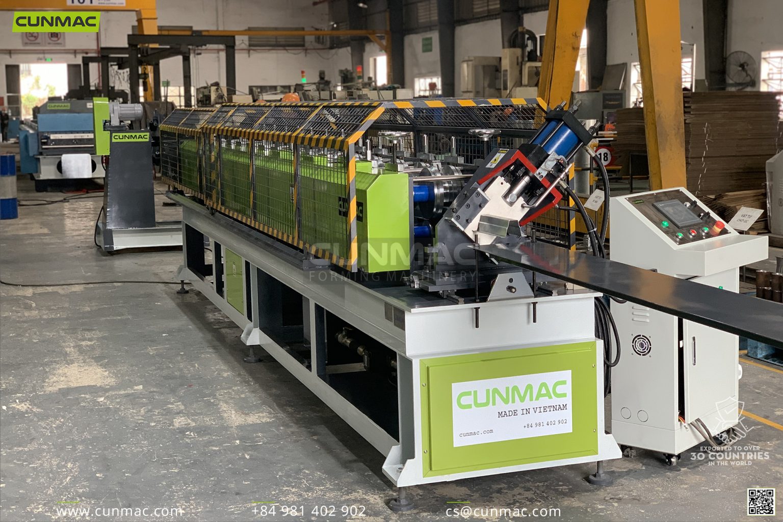Myanmar Roofing Machine - သွပ်ပြားစက် - Cunmac Vietnam