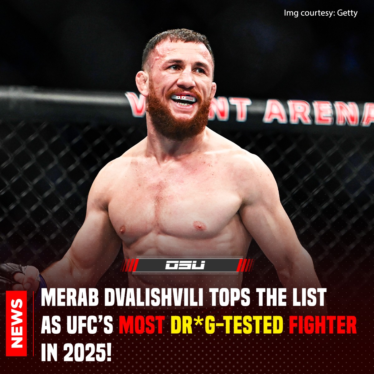 One - Merab Dvalishvili has been the most dr*g-tested UFC fighter of ...