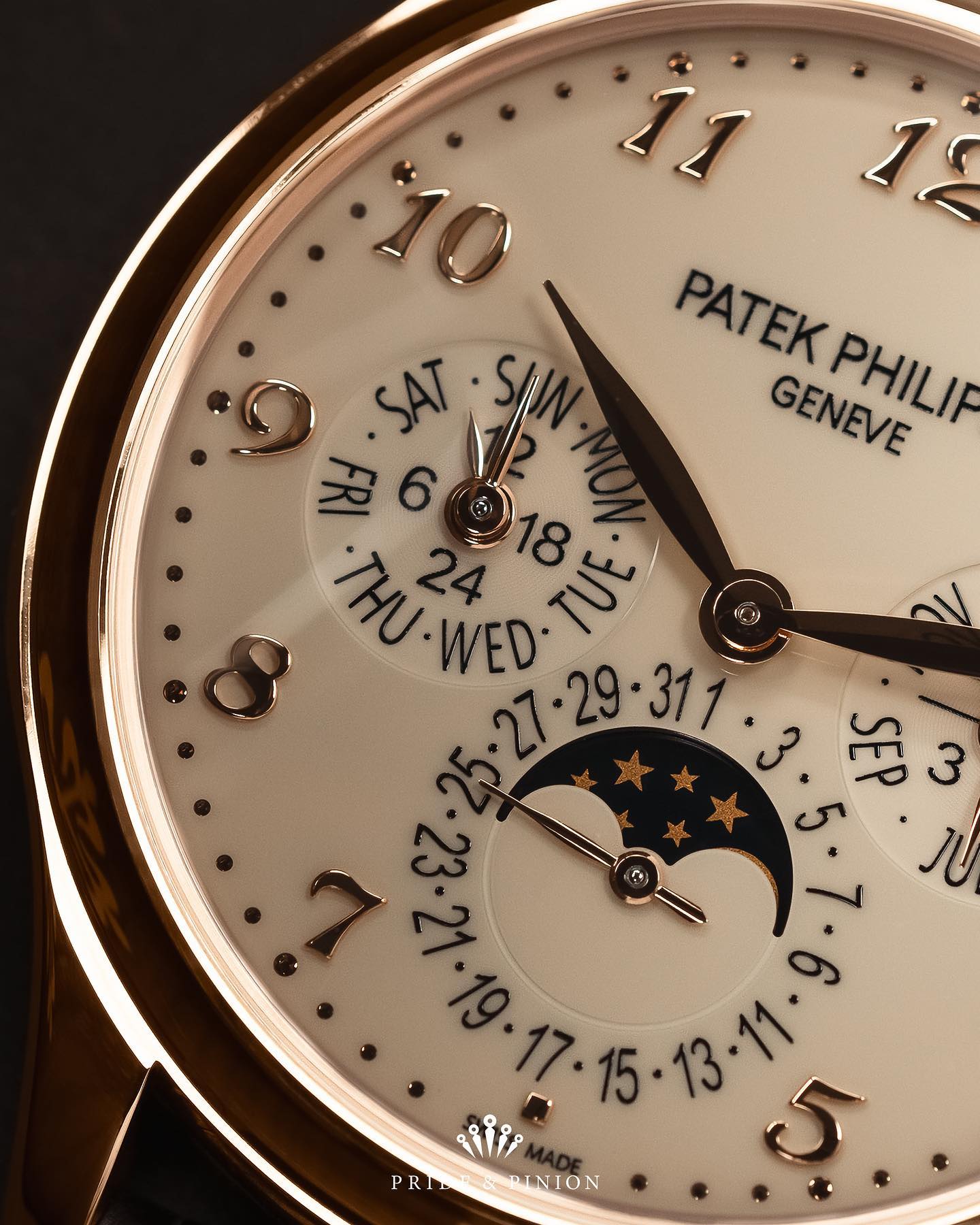 Patek Philippe Grand Sovereign II Display Clock 8 Day Complication 
