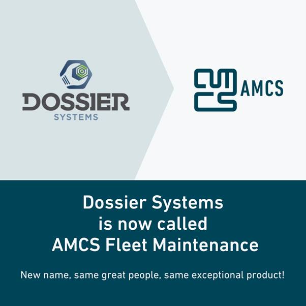 AMCS Group - We're delighted to announce that Dossier has...
