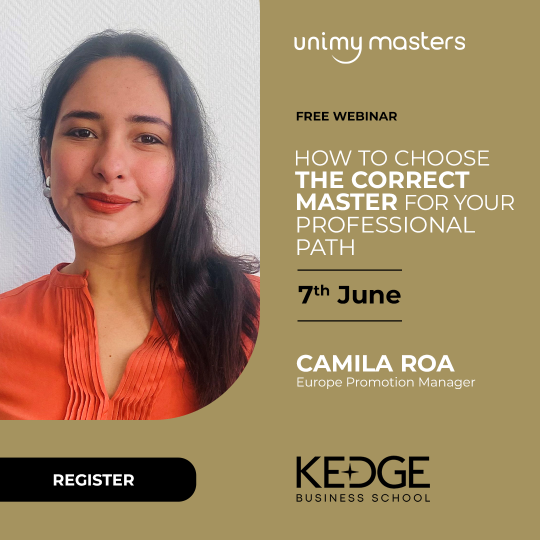 Unimy Masters - 🎓 How to choose the correct master for... | Facebook