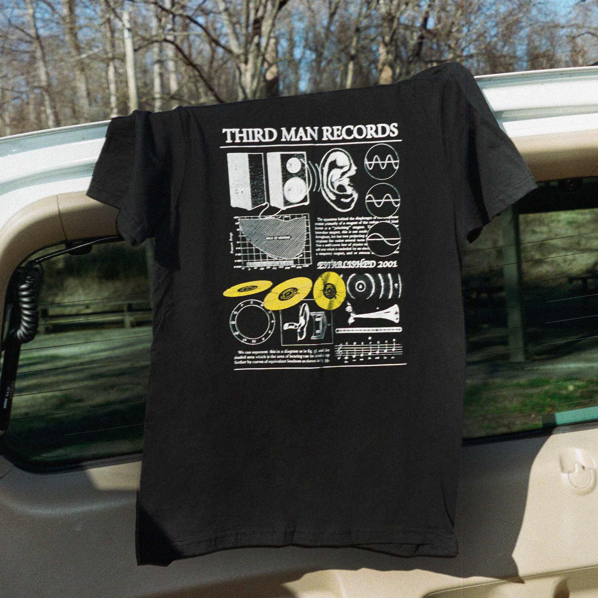 Need to update your wardrobe? Third Man Records merch is a head 