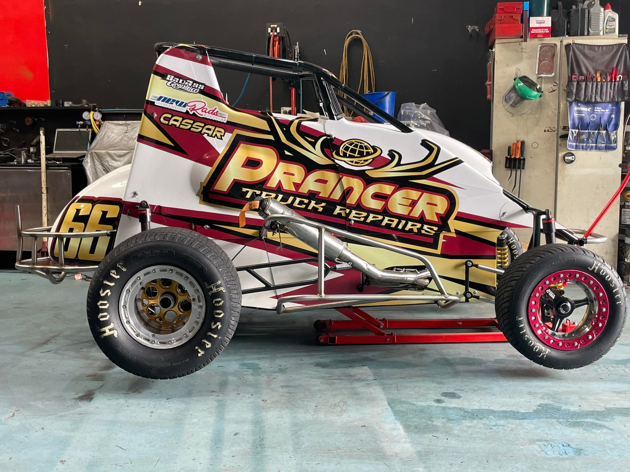 Michael Cassar’s N66 with its new... - Compact Speedcars NSW