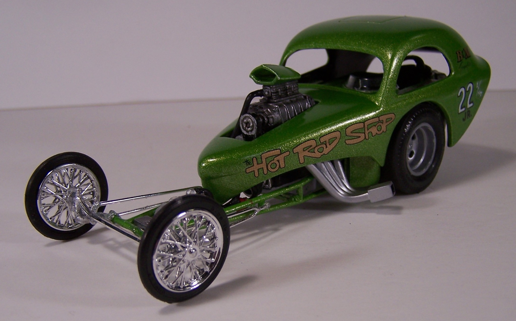 Revell Tony Nancy 22jr dragster kit bash build