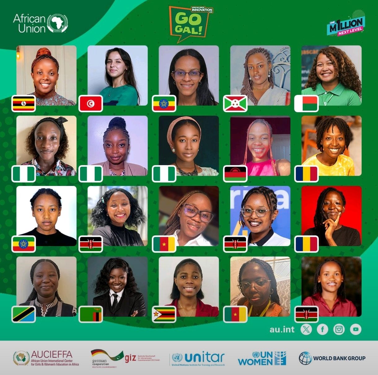 The Youth - African Union Innovation Lab announces Top 20 Innovators ...