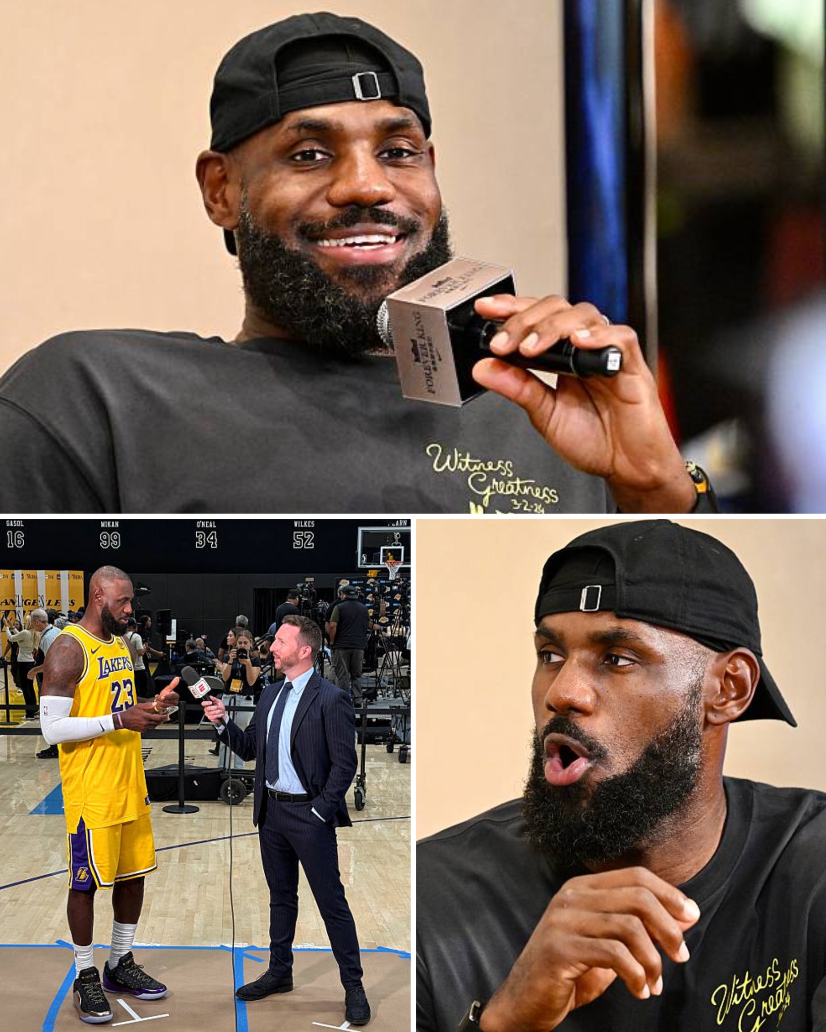 LeBron James: “I don't even know how I'm doing this,” LeBron James