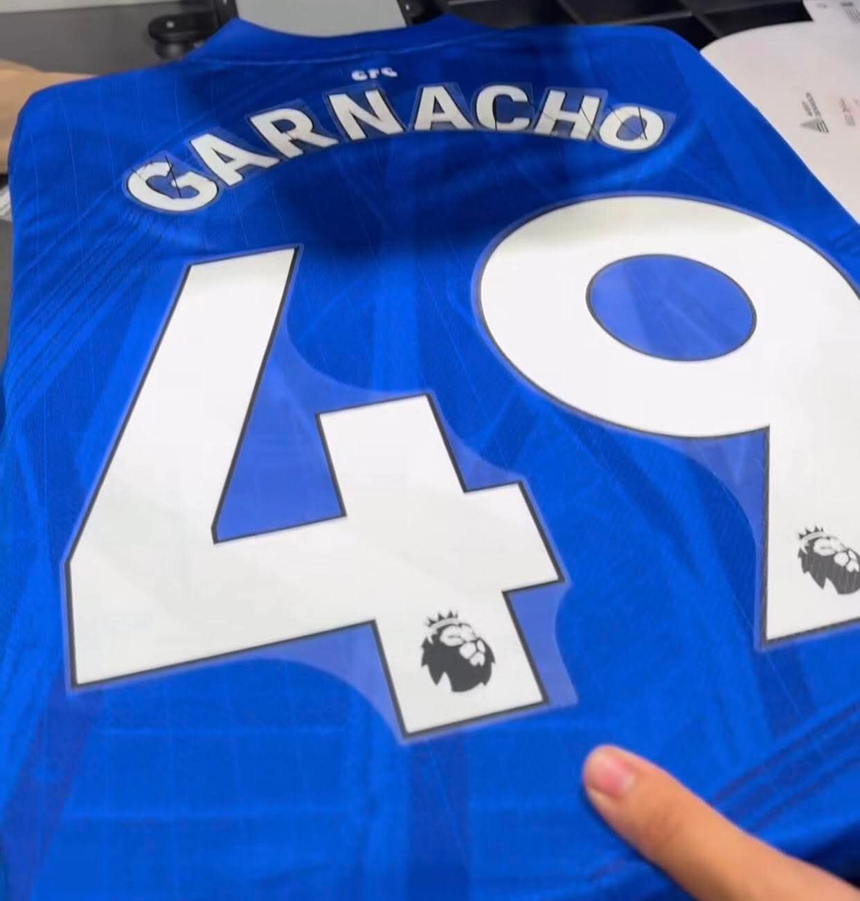 Alejandro Garnacho will wear the number 49 shirt at Chelsea.