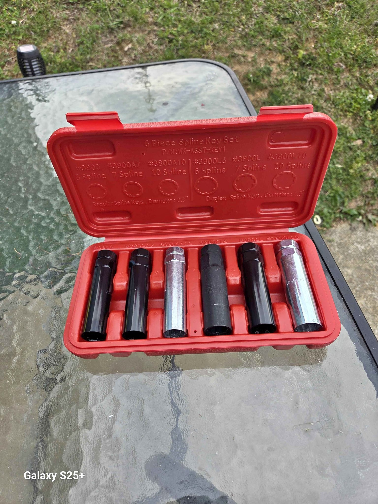 Six piece spline key set. - Hand Tools - Knoxville, Tennessee ...