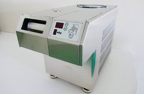 パウダースノーのようなかき氷に 当麻のトウマ電子工業が開発 道内外で