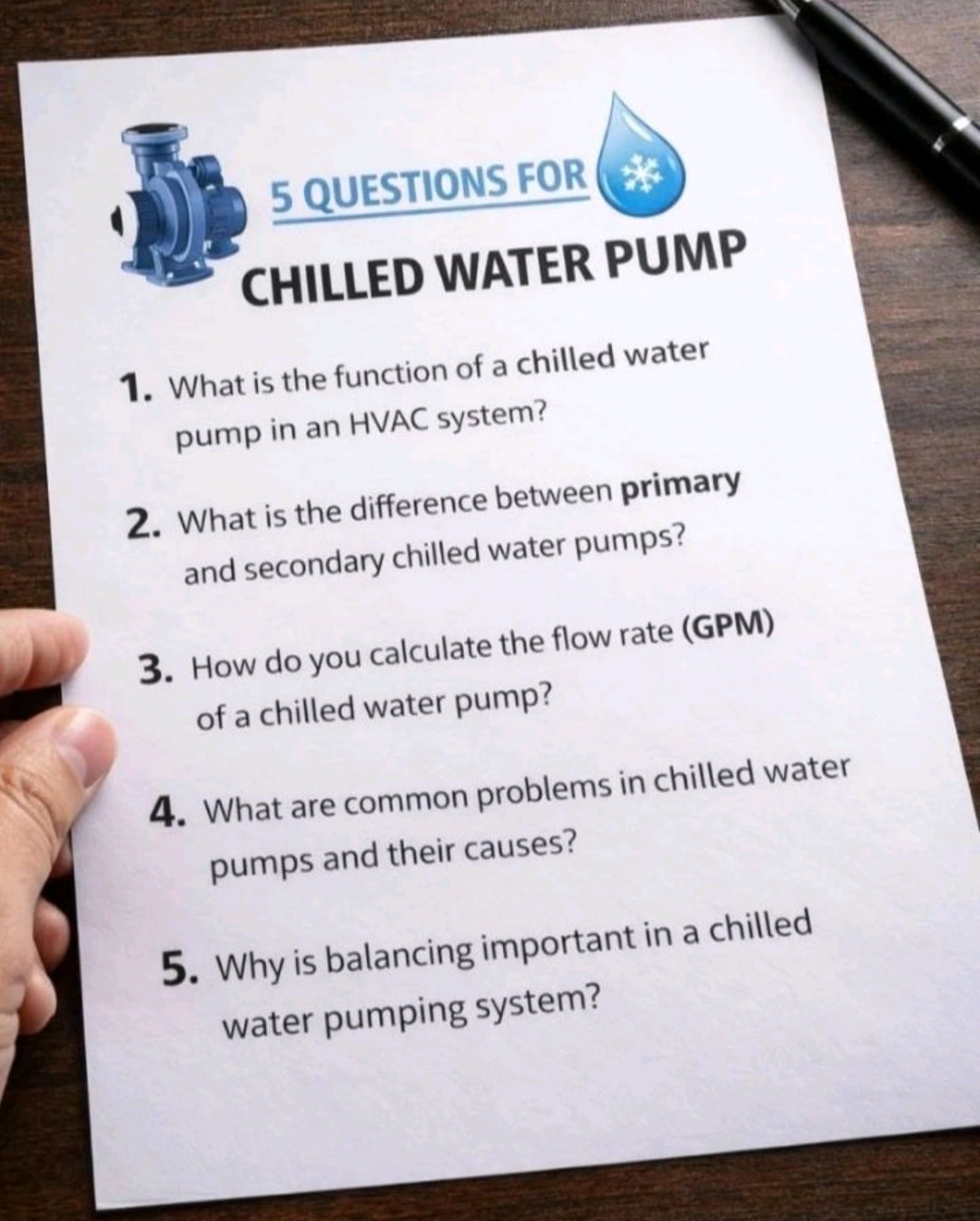 Fire-fighting - What is the function of a chilled water pump in an HVAC ...