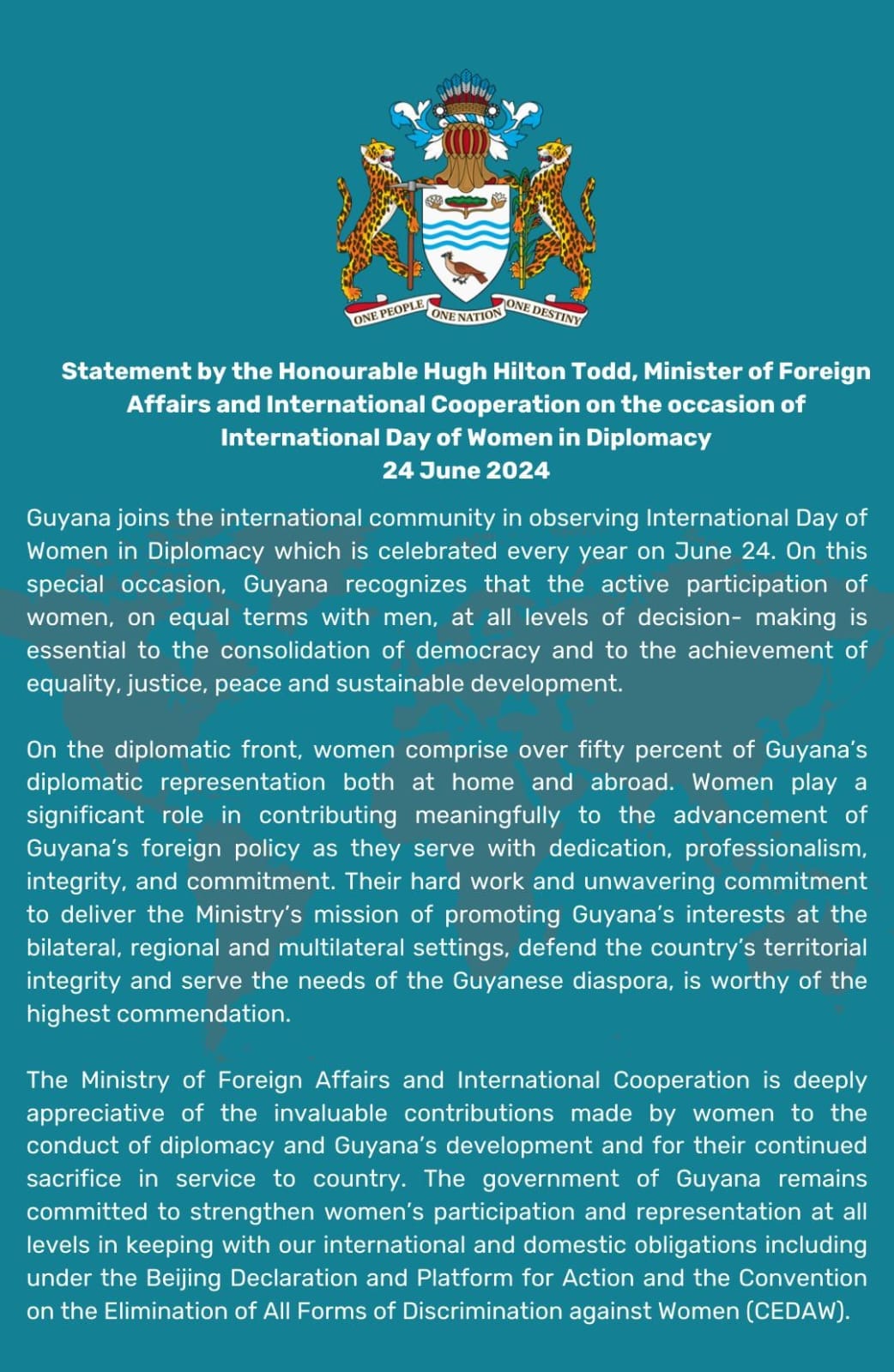 Happy International Day of Women in... - Ministry of Foreign Affairs ...