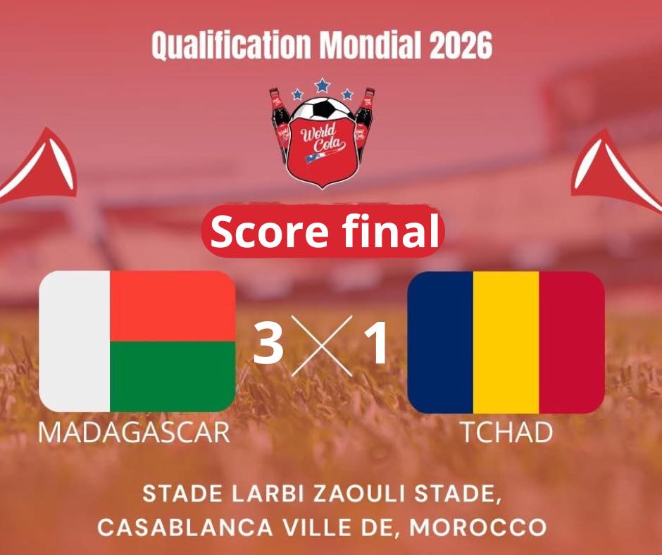 🏆 Qualification Mondial 2026 🏆... - World Cola Madagascar | Facebook