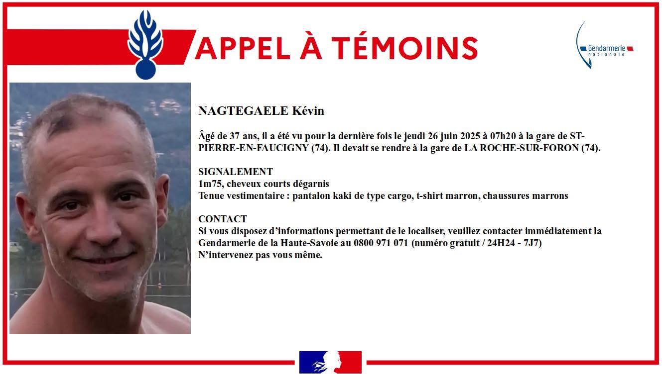 La - APPEL À TEMOINS ! Message de la Gendarmerie de la Haute-Savoie en ...