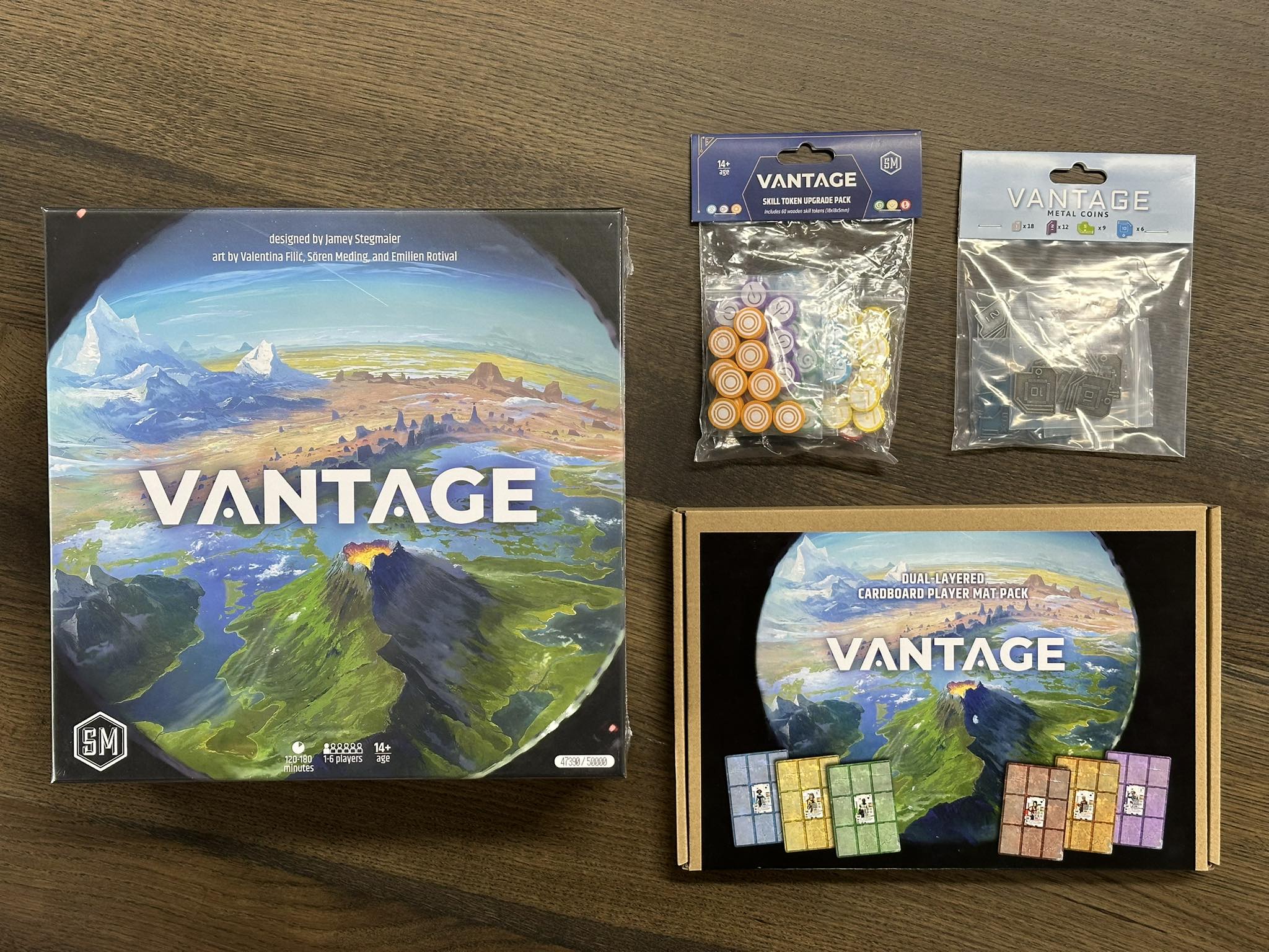 Vantage game and upgrade kits available early