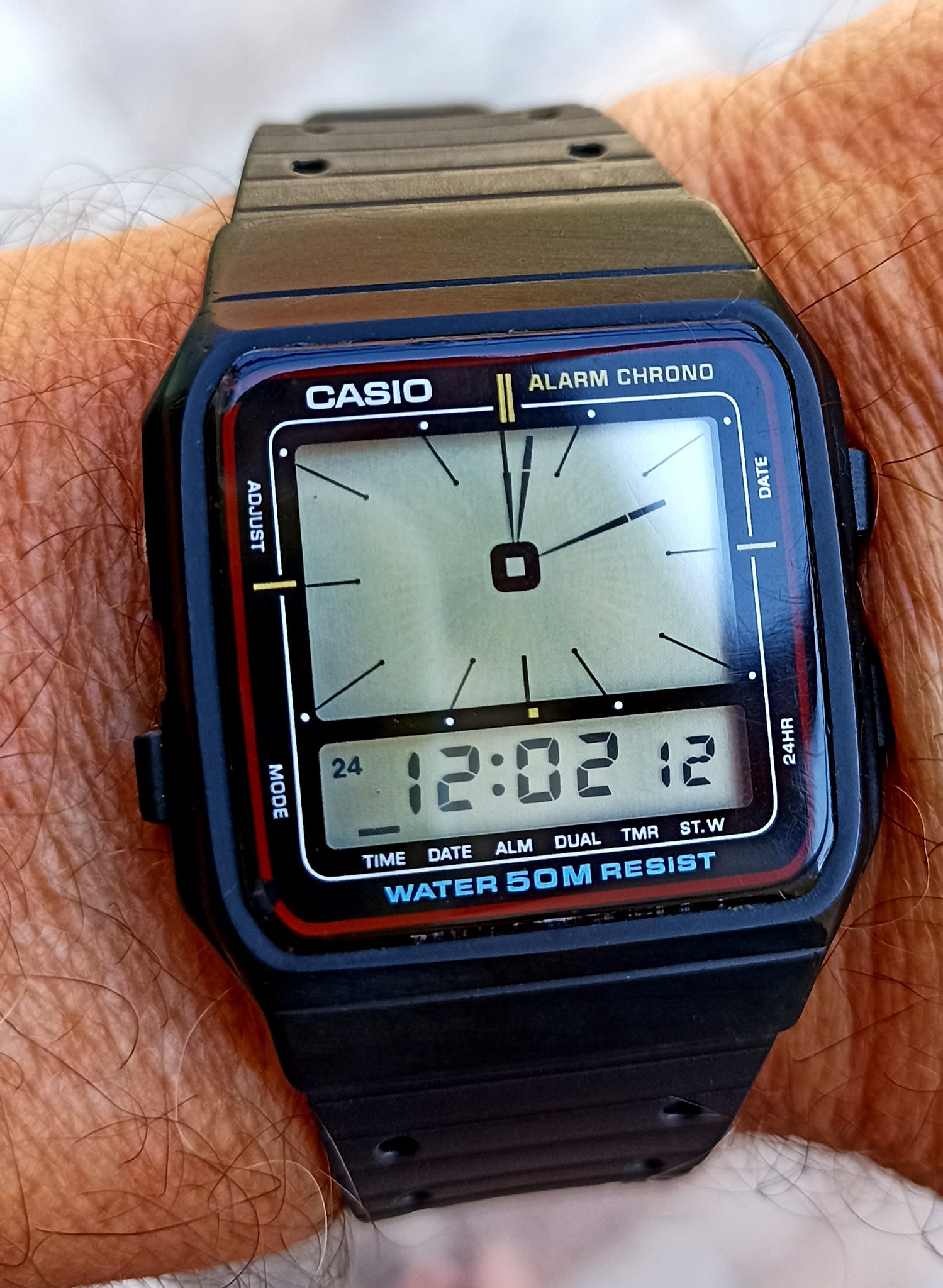 Casio ae-11w module from 1987
