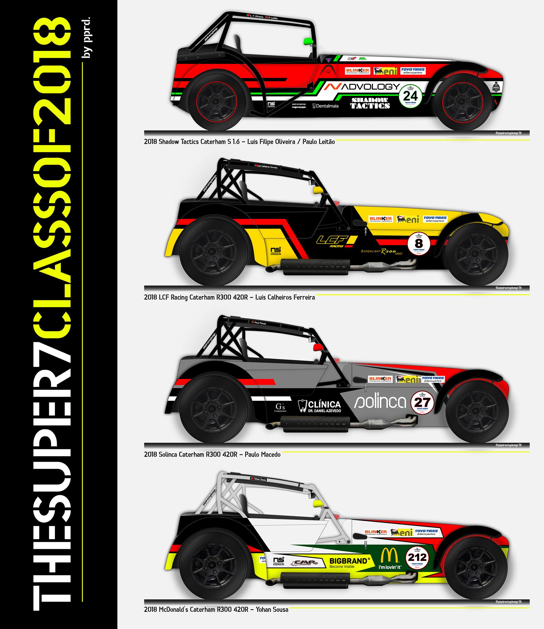 The ninth edition of the Super Seven... - Pépé Racing Design