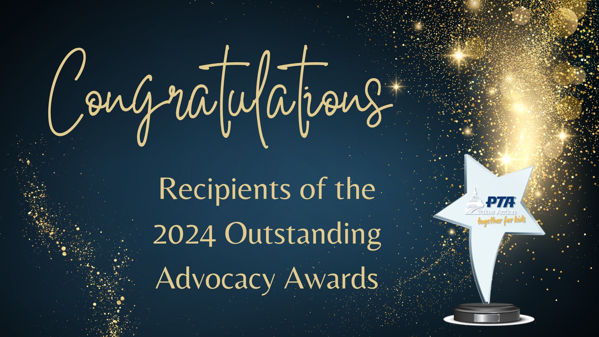 National - National PTA is pleased to announce the recipients of its ...
