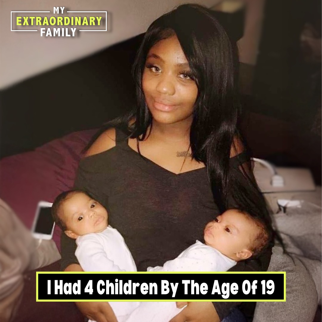 My - Sharnae had four children by the age of 19 - and now has a grand ...