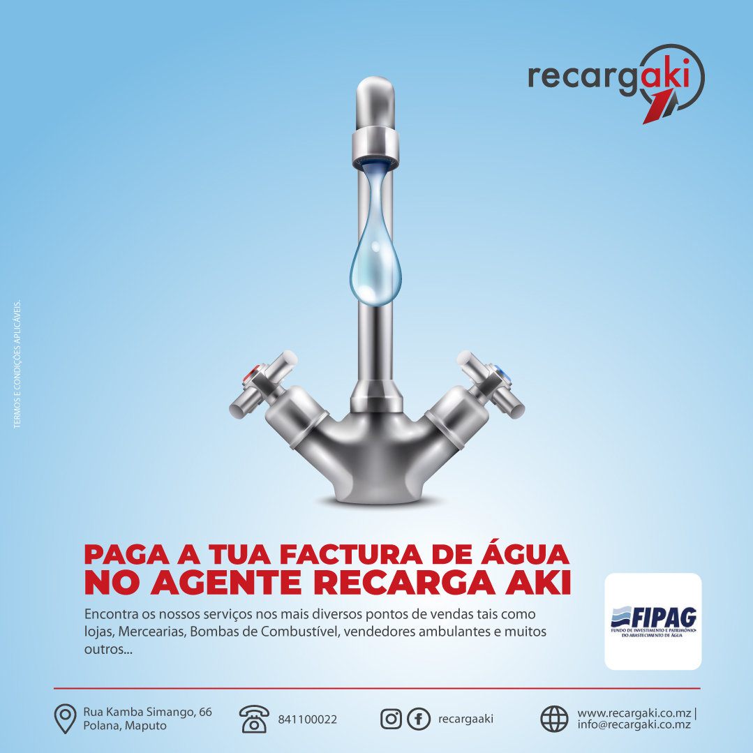 RecargaAki - Paga a tua factura de água no Agente Recarga Aki. # ...