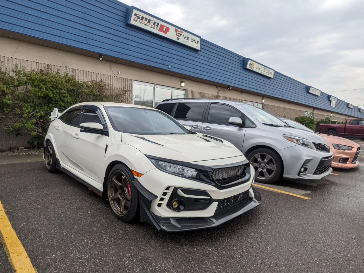 Honda Civic Type R in for J'S Racing... - VS-One Automotive | Facebook