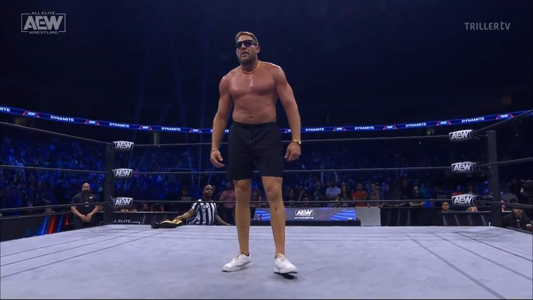 The 434 - Orange Cassidy beats Mike Bennett After the match The ...