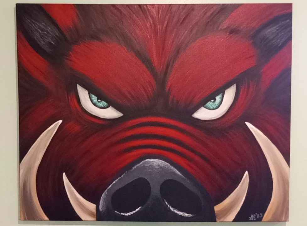 Razorback paintings for sale! - Posters, Prints & Paintings ...