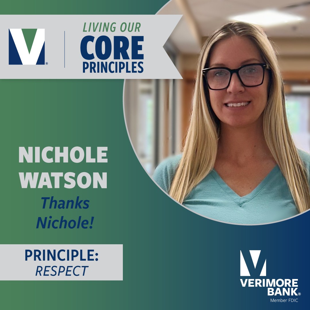 Verimore Bank - 🌟Congratulations to Nichole Watson, Loan... | Facebook
