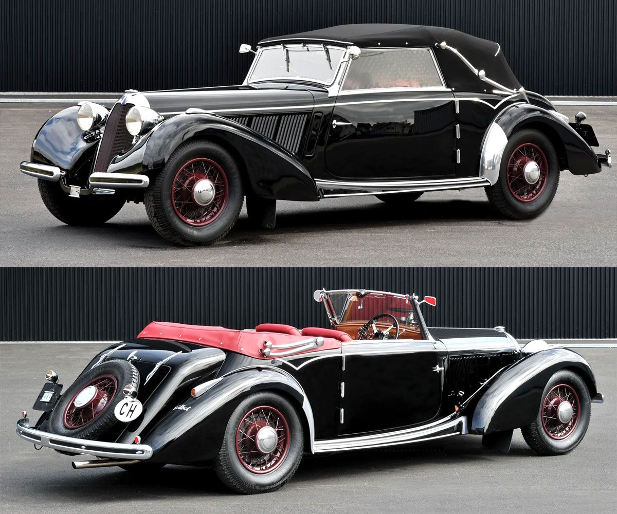 Era - The 1939 Talbot-Lago T23 Major 4-Litre Cabriolet, a creation from ...