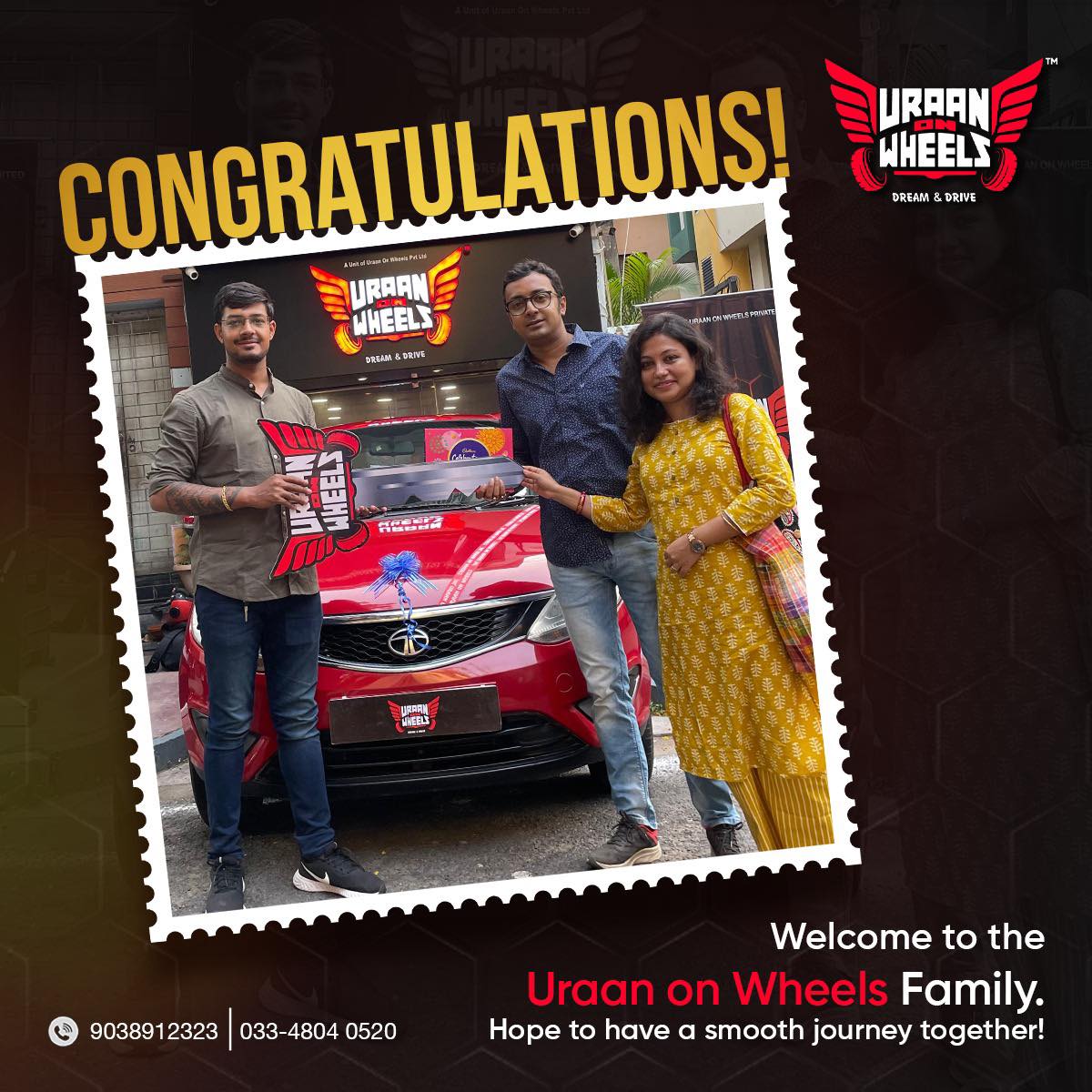 Uraan On Wheels - CONGRATULATIONS to our new customer ! 😍...