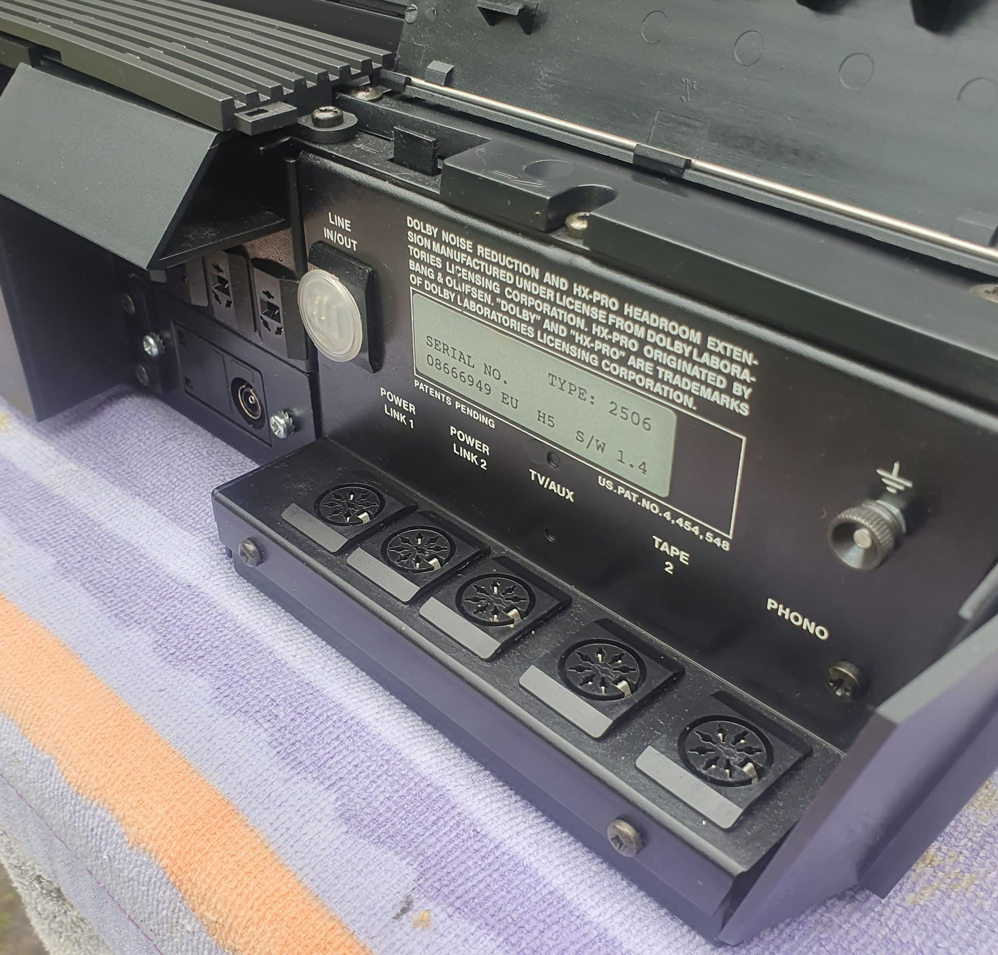 Beocenter 9500 Doors restringed CD recapped Cassette repaired