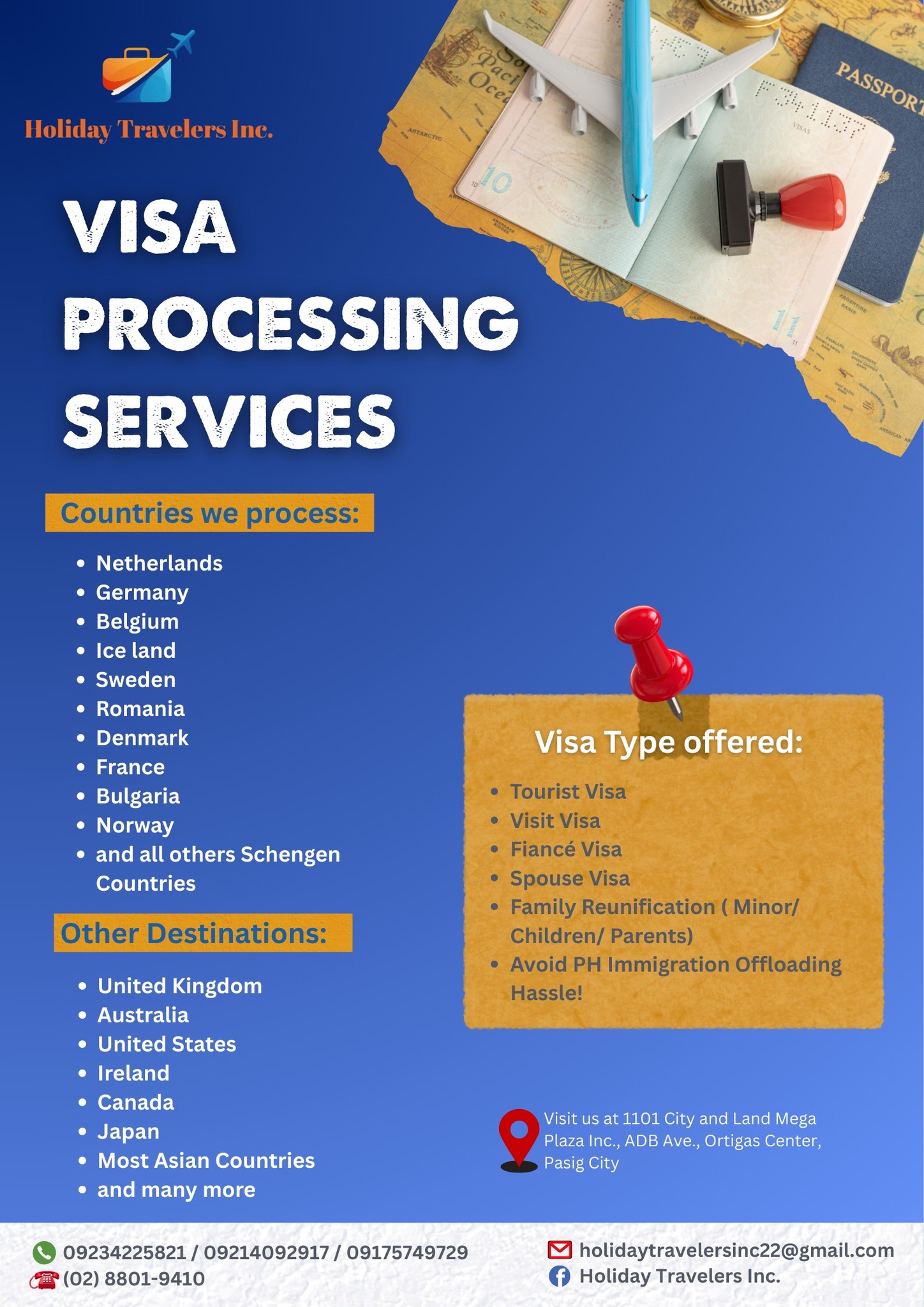 Holiday - 🌍 ️ 𝐋𝐎𝐎𝐊𝐈𝐍𝐆 𝐅𝐎𝐑 𝐕𝐈𝐒𝐀? ️🌍 📌 Tourist Visa 📌 Visit Visa 📌 Fiancé ...