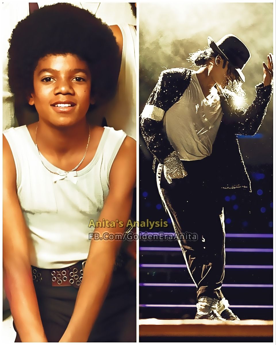 Last image of Michael Jackson before becoming a superstar and