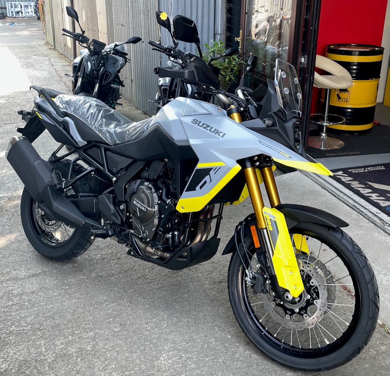 The new 2023 Suzuki DL800 DE, in... - Meskell Motorcycles