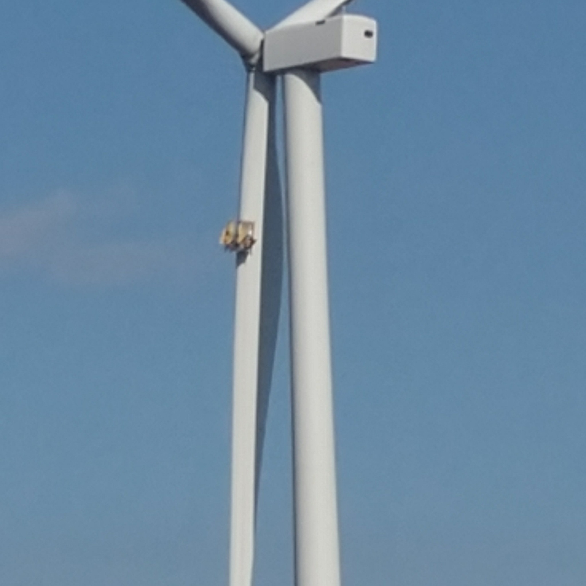 Failing Wind Turbine Blade in Sanilac County, Michigan