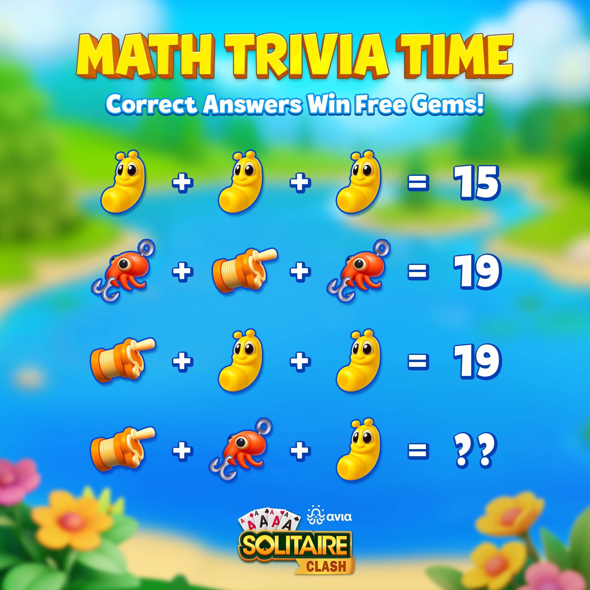 Solitaire Clash - 🧮 Math Trivia Time! 🧮 Can you crack the... | Facebook