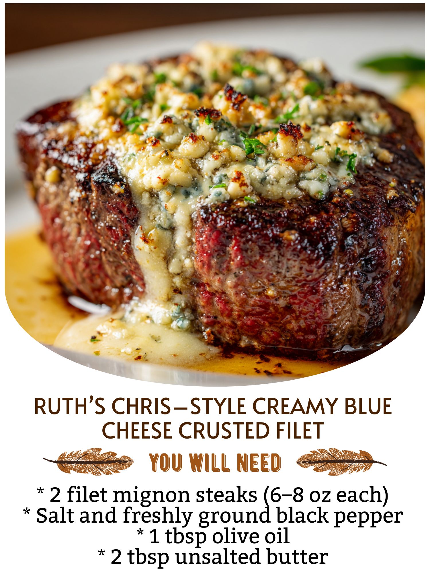 🥩🧀 Ruth’s Chris–Style Creamy... - Simple Recipes for Everyone | Facebook