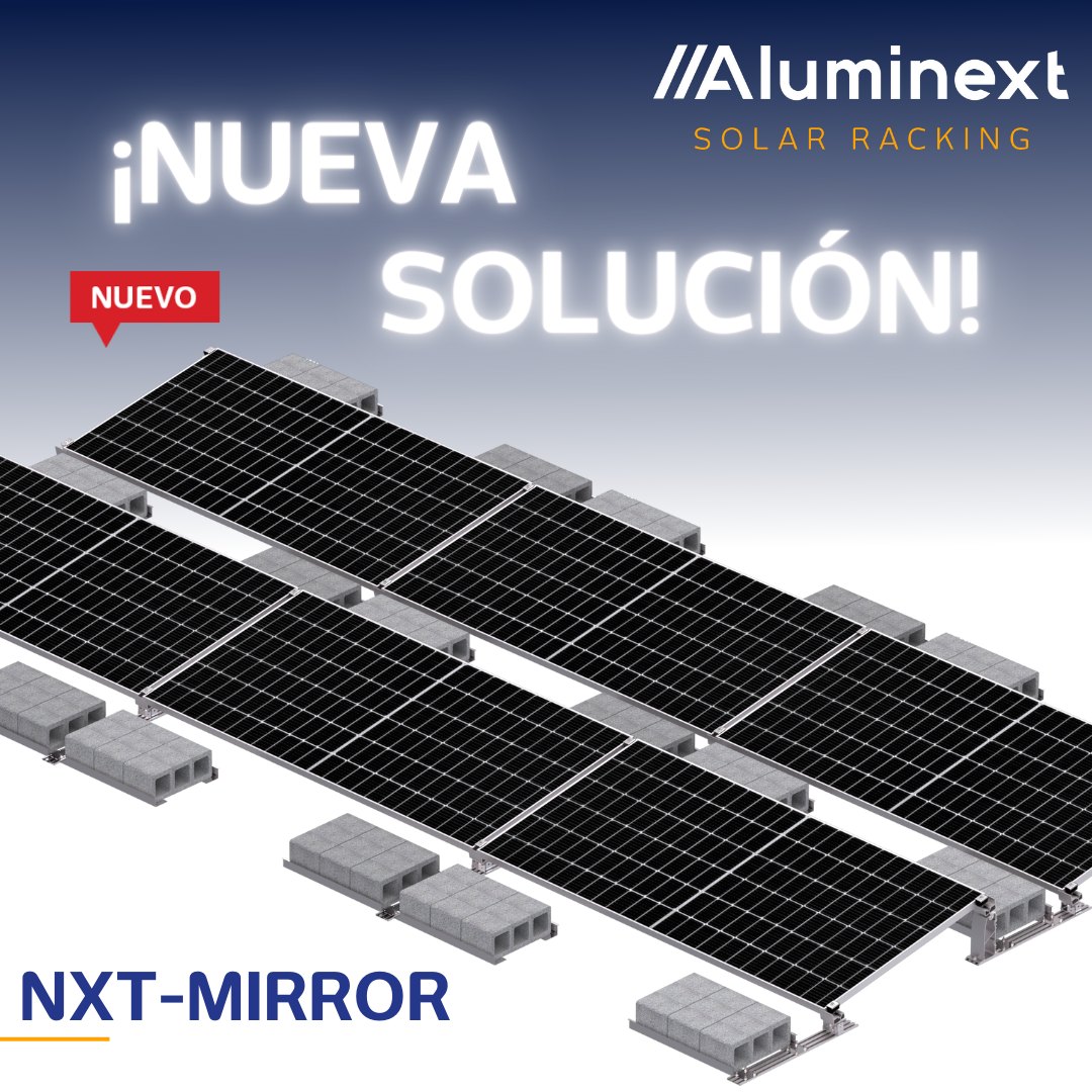 ‼️SIN PERFORACIONES‼️ ¡CONOCE... - Aluminext Solar Racking