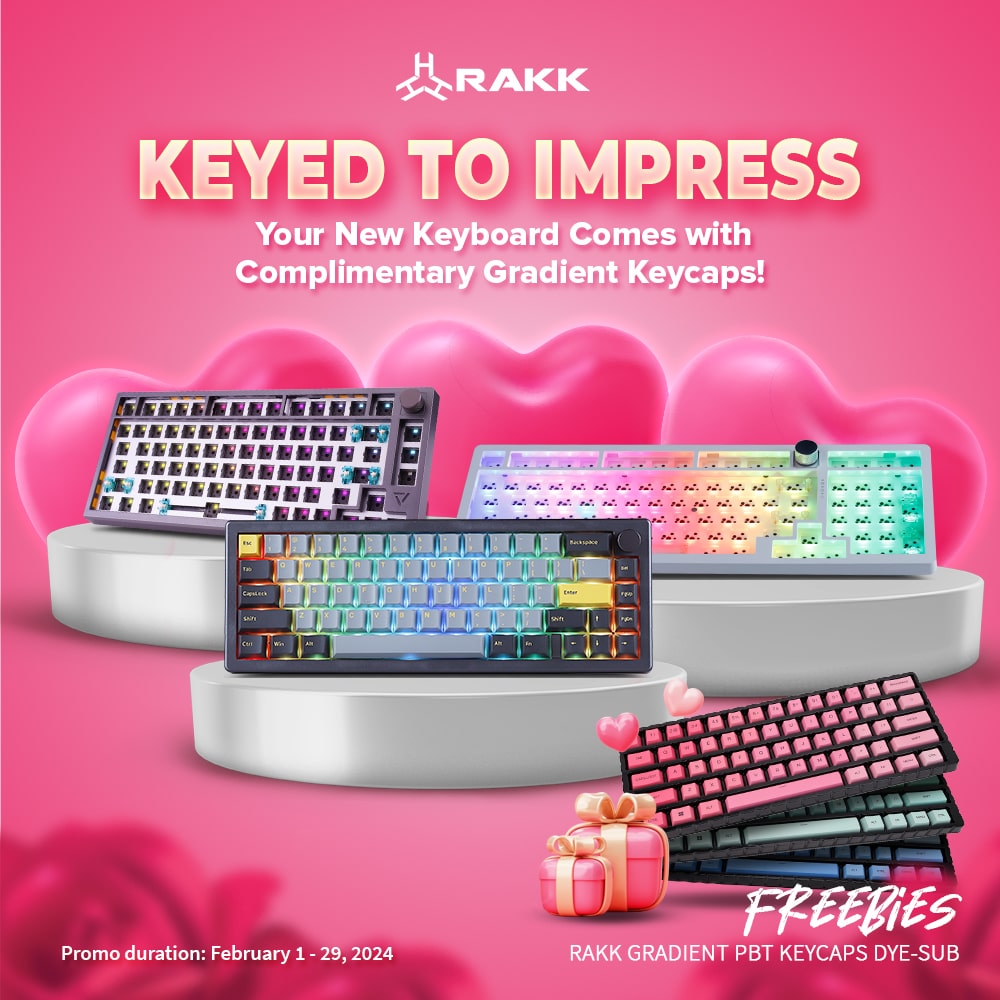 EASY PC - This Love Month, grab a new keyboard from RAKK... | Facebook