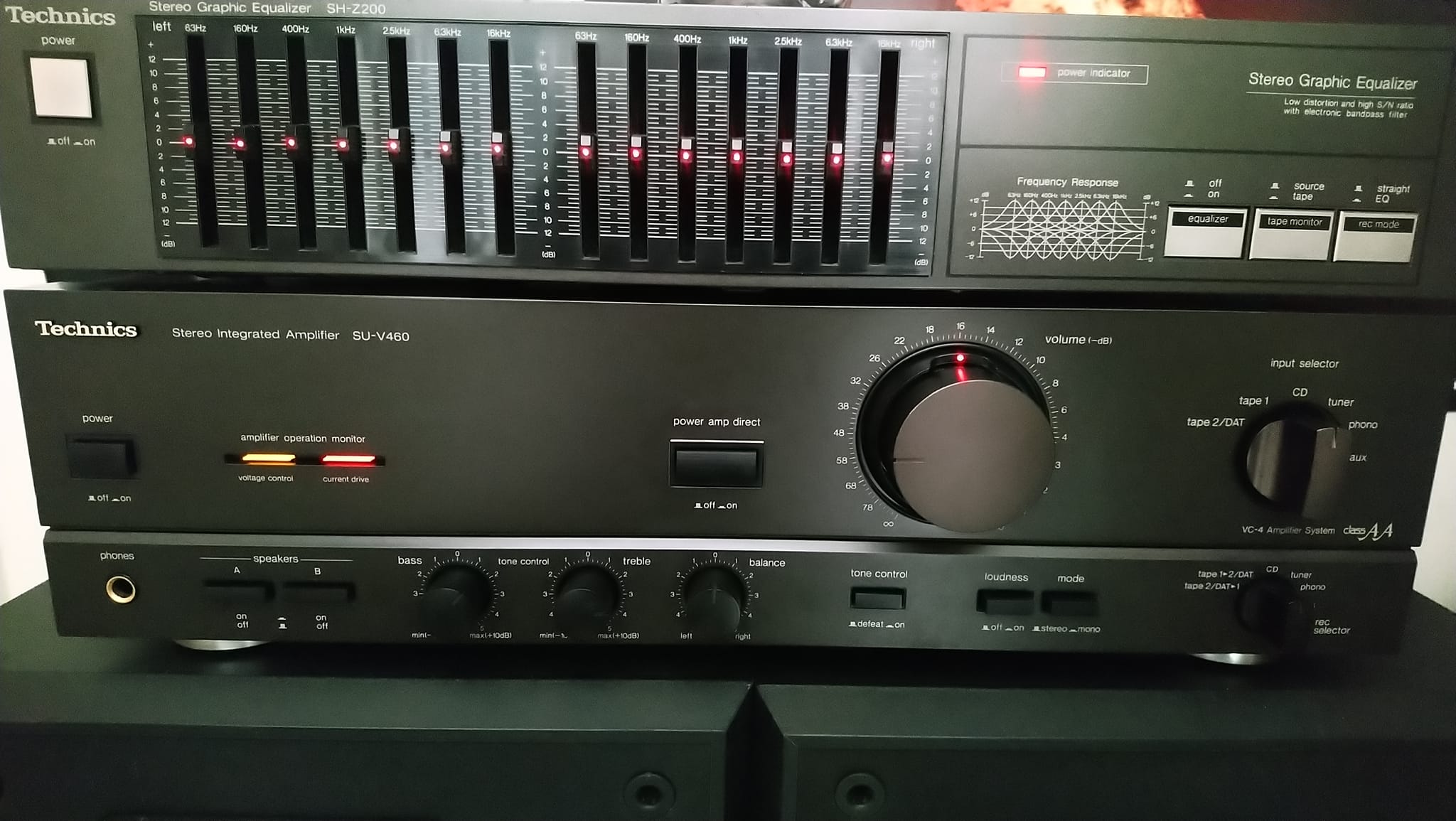 Technics SU-V460 Integrated Amplifier Specifications