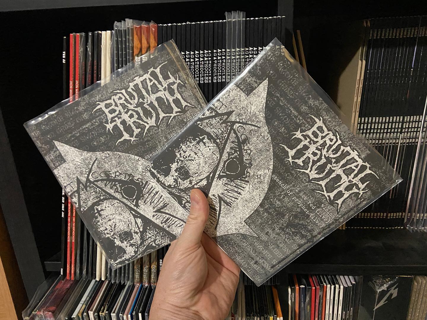The legendary Brutal Truth Need to Control box set. 5