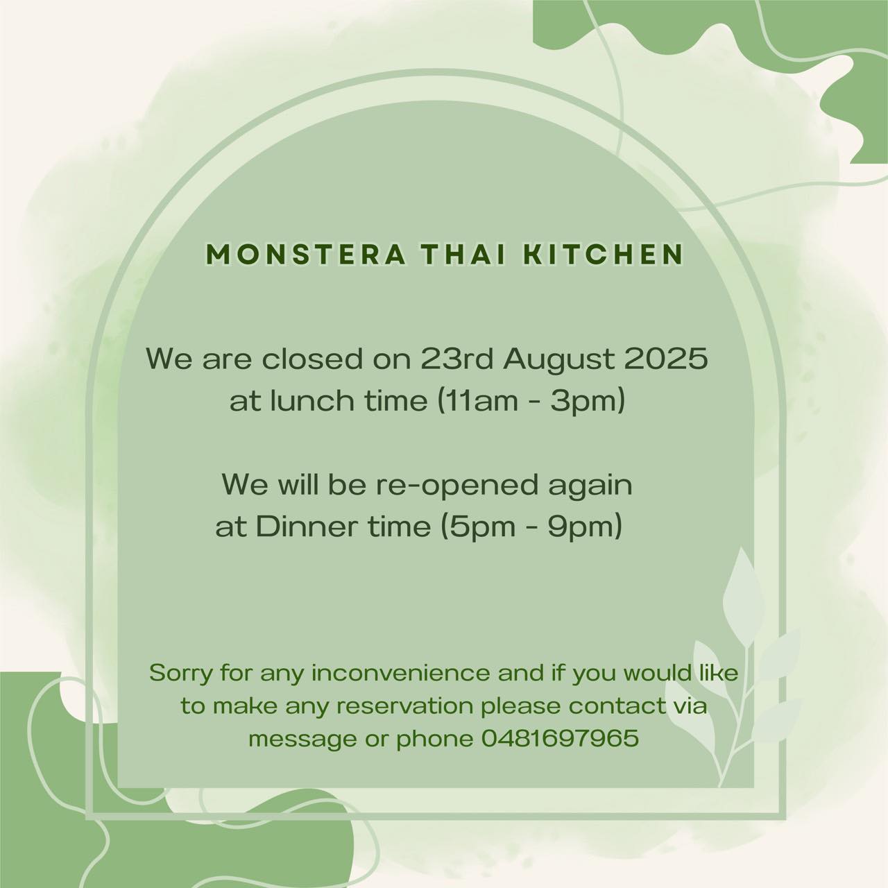Monstera Thai Kitchen | Perth WA